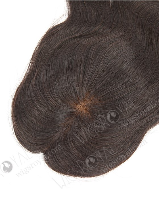 In Stock Brazilian Virgin Hair 16" Body Wave Natural Color Silk Top Closure STC-376-11570
