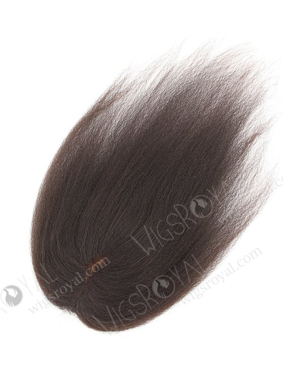 In Stock Brazilian Virgin Hair 16" Kinky Straight Natural Color Silk Top Closure STC-375-11556