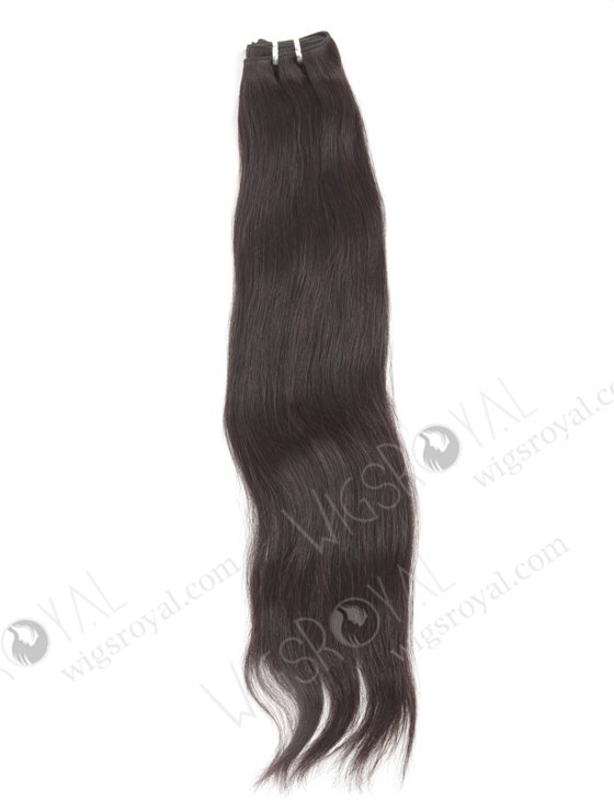 In Stock Chinese Virgin Hair 24" Natural Straight Natural Color Machine Weft SM-009-12133
