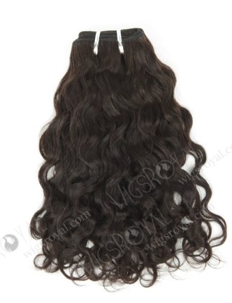 In Stock Brazilian Virgin Hair 12" Brazilian Curl Natural Color Machine Weft SM-482