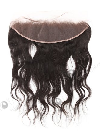 In Stock Indian Remy Hair 18" Straight Natural Color Lace Frontal SKF-082