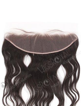 In Stock Indian Remy Hair 18" Straight Natural Color Lace Frontal SKF-082
