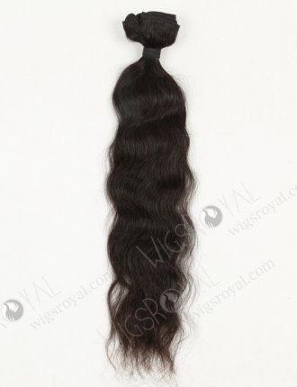 In Stock Cambodian Virgin Hair 20" Natural Wave Natural Color Machine Weft SM-906