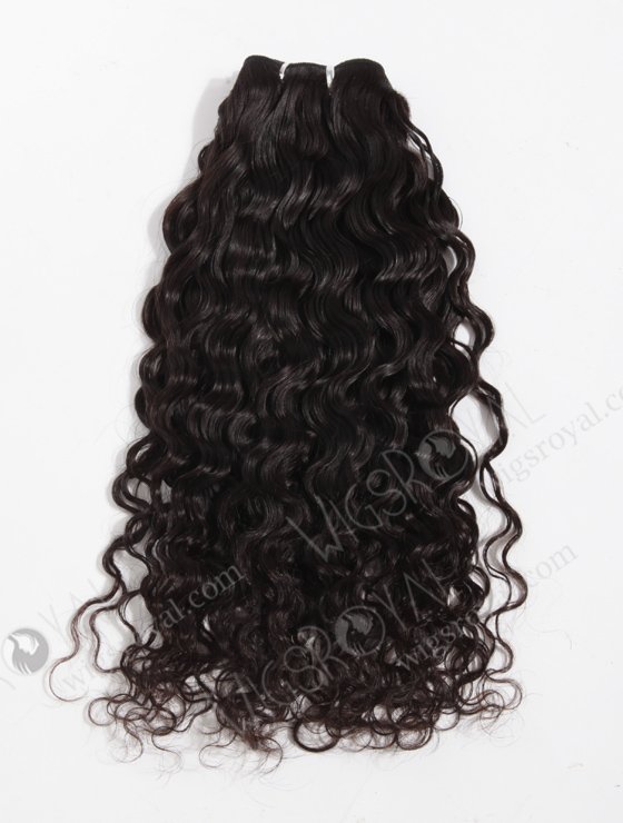 In Stock Brazilian Virgin Hair 16" Molado Curly Natural Color Machine Weft SM-404-11995