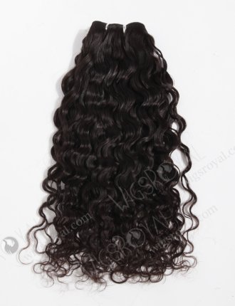 In Stock Brazilian Virgin Hair 16" Molado Curly Natural Color Machine Weft SM-404
