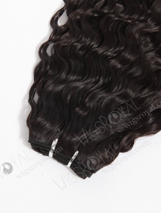 In Stock Brazilian Virgin Hair 16" Molado Curly Natural Color Machine Weft SM-404-11996