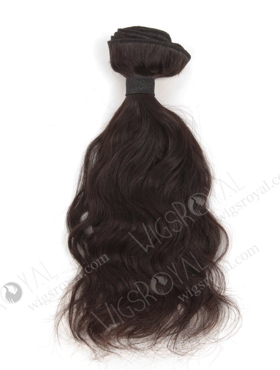 In Stock Cambodian Virgin Hair 12" Natural Wave Natural Color Machine Weft SM-902-12320