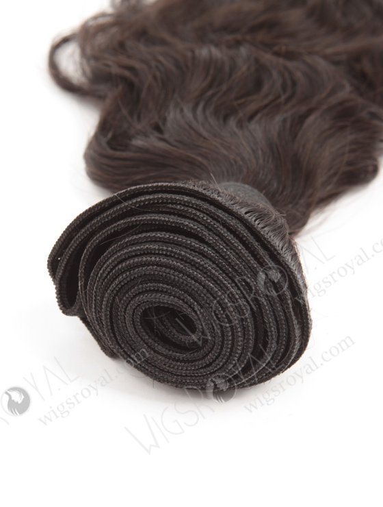 In Stock Cambodian Virgin Hair 14" Natural Wave Natural Color Machine Weft SM-903-12328