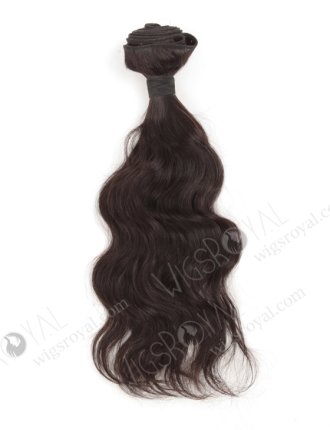 In Stock Cambodian Virgin Hair 14" Natural Wave Natural Color Machine Weft SM-903