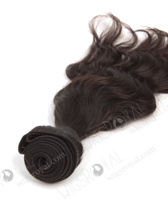 In Stock Cambodian Virgin Hair 14" Natural Wave Natural Color Machine Weft SM-903-12326