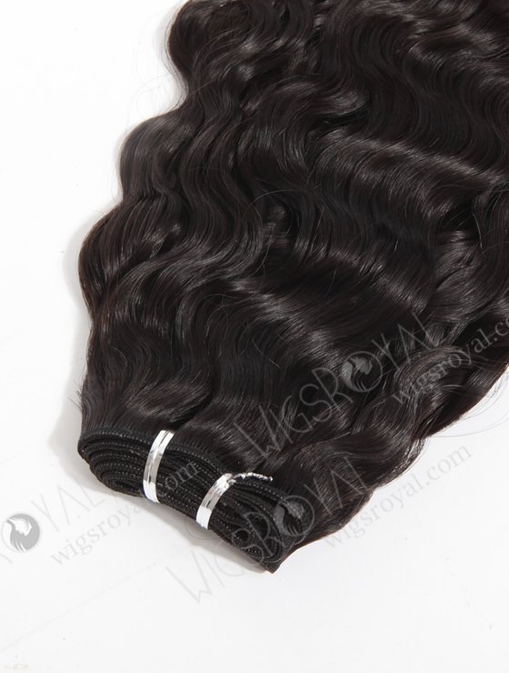 In Stock Brazilian Virgin Hair 22" Molado Curly Natural Color Machine Weft SM-411-12008