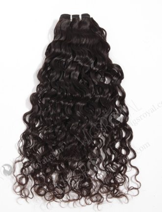 In Stock Brazilian Virgin Hair 18" Molado Curly Natural Color Machine Weft SM-405