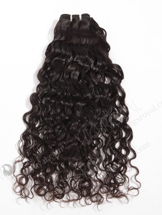 In Stock Brazilian Virgin Hair 18" Molado Curly Natural Color Machine Weft SM-405-11999