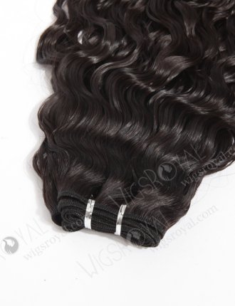 In Stock Brazilian Virgin Hair 18" Molado Curly Natural Color Machine Weft SM-405