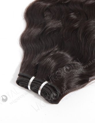In Stock Malaysian Virgin Hair 14" Natural Straight Natural Color Machine Weft SM-048