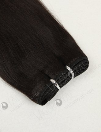In Stock Chinese Virgin Hair 12" Light Yaki Natural Color Machine Weft SM-734