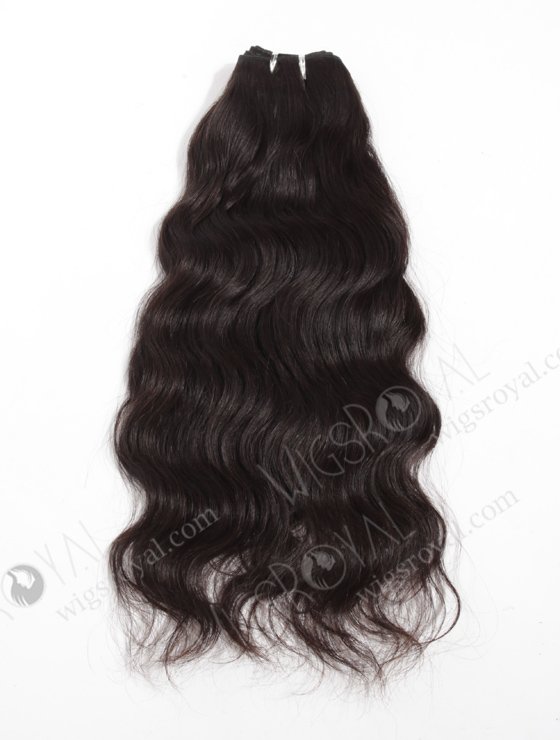 In Stock Malaysian Virgin Hair 18" Natural Straight Natural Color Machine Weft SM-050-12104