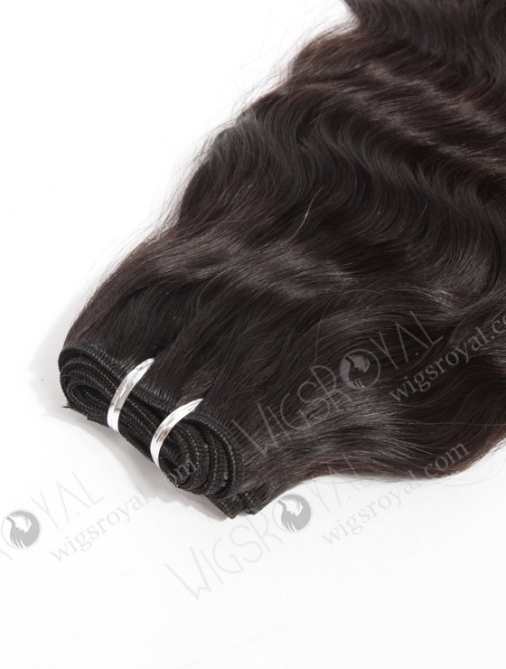 In Stock Malaysian Virgin Hair 18" Natural Straight Natural Color Machine Weft SM-050-12105