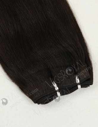 In Stock Chinese Virgin Hair 14" Light Yaki Natural Color Machine Weft SM-735