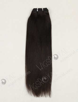 In Stock Chinese Virgin Hair 16" Light Yaki Natural Color Machine Weft SM-736