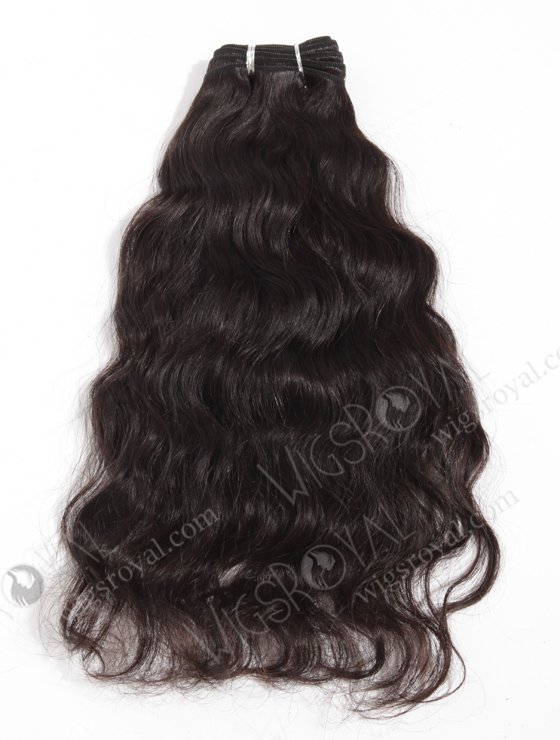 In Stock Malaysian Virgin Hair 16" Natural Straight Natural Color Machine Weft SM-049