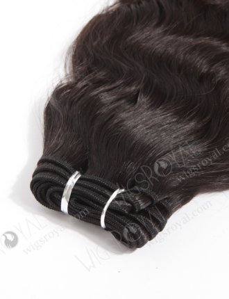 In Stock Malaysian Virgin Hair 16" Natural Straight Natural Color Machine Weft SM-049