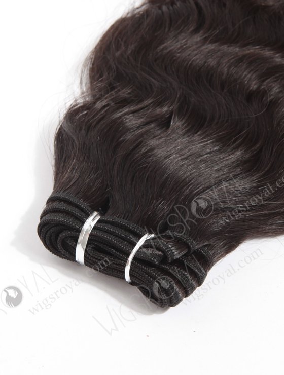 In Stock Malaysian Virgin Hair 16" Natural Straight Natural Color Machine Weft SM-049-12101