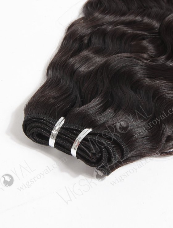 In Stock Brazilian Virgin Hair 22" Natural Curly Natural Color Machine Weft SM-098-11952