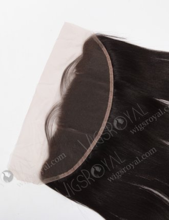 In Stock Indian Remy Hair 16" Light Yaki Natural Color Lace Frontal SKF-071