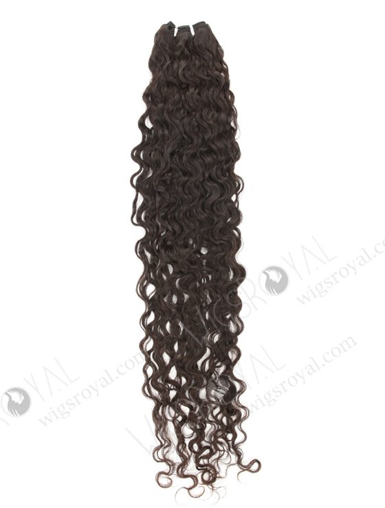 In Stock Brazilian Virgin Hair 32" Natural Curly Natural Color Machine Weft SM-4159-11975