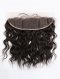 In Stock Indian Remy Hair 14" Natural Wave Natural Color Lace Frontal SKF-040