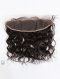In Stock Indian Remy Hair 12" Natural Wave Natural Color Lace Frontal SKF-039