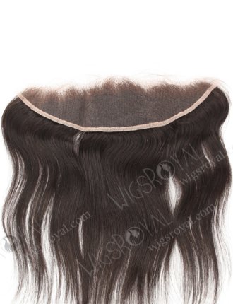 In Stock Indian Remy Hair 14" Straight Natural Color HD Lace Frontal SKF-101