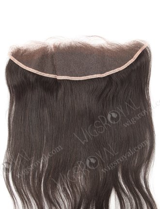 In Stock Indian Remy Hair 18" Straight Natural Color HD Lace Frontal SKF-103