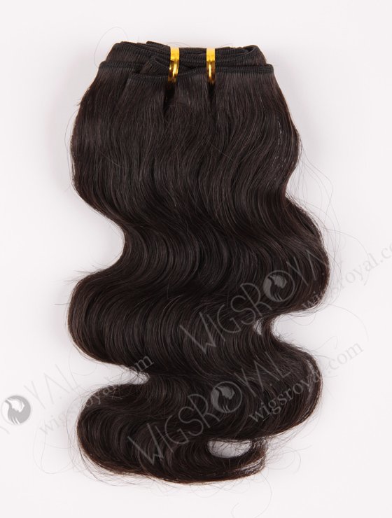 In Stock Chinese Virgin Hair 12" Body Wave Natural Color Machine Weft SM-705-12159