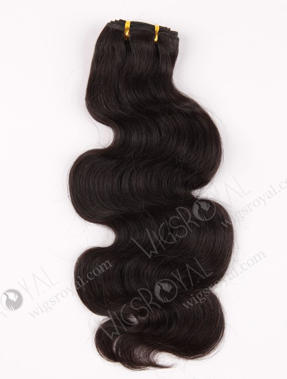 In Stock Chinese Virgin Hair 18" Body Wave Natural Color Machine Weft SM-002-12174