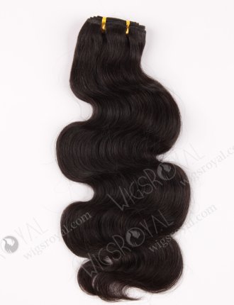 In Stock Chinese Virgin Hair 18" Body Wave Natural Color Machine Weft SM-002