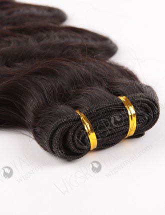 In Stock Chinese Virgin Hair 18" Body Wave Natural Color Machine Weft SM-002
