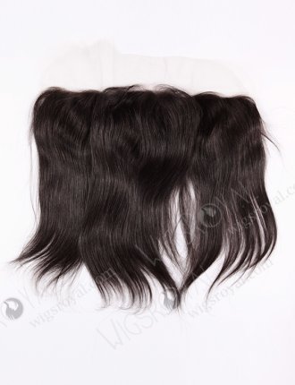 In Stock Indian Remy Hair 12" Straight Natural Color Lace Frontal SKF-018