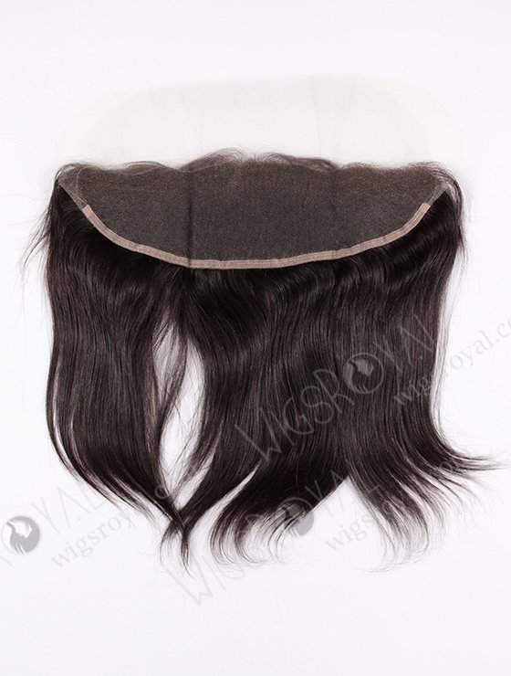 In Stock Indian Remy Hair 12" Straight Natural Color Lace Frontal SKF-018