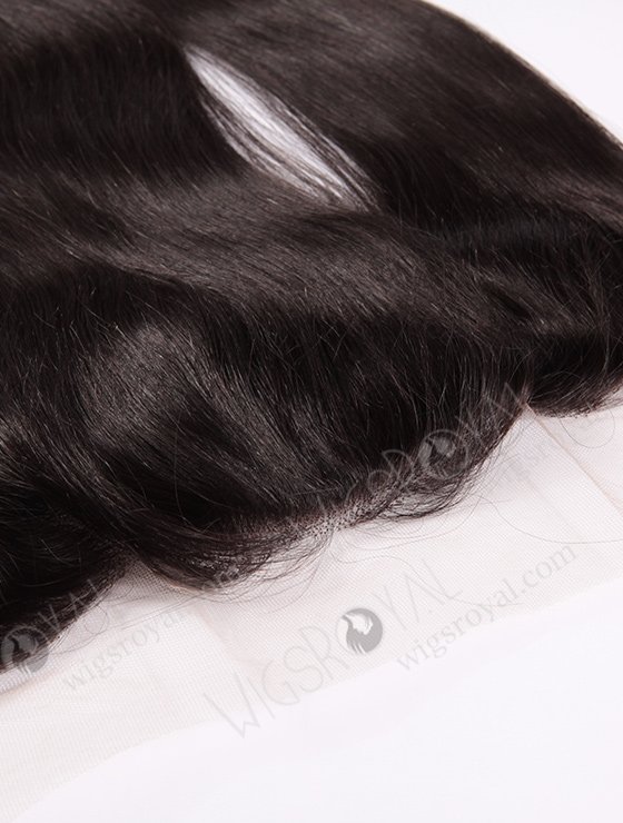 In Stock Indian Remy Hair 14" Straight Color 1b# Lace Frontal SKF-003-11916