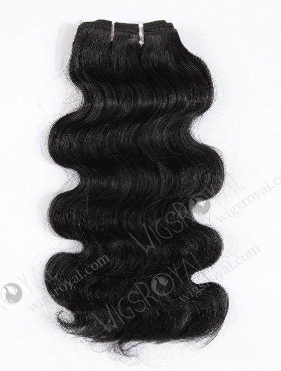 In Stock Chinese Virgin Hair 16" Body Wave 1# Color Machine Weft SM-718-12191