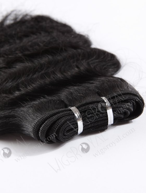 In Stock Chinese Virgin Hair 16" Body Wave 1# Color Machine Weft SM-718-12192