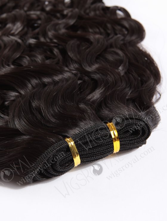 In Stock Brazilian Virgin Hair 18" Brazilian Curl Natural Color Machine Weft SM-413-12025