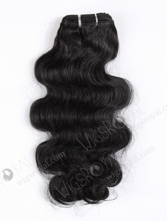 In Stock Chinese Virgin Hair 18" Body Wave 1# Color Machine Weft SM-720-12195
