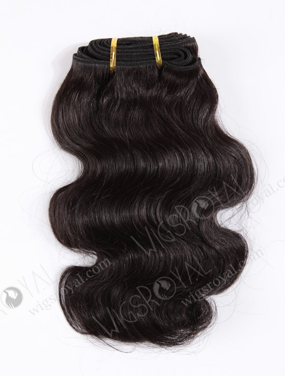 In Stock Chinese Virgin Hair 12" Body Wave 1B# Color Machine Weft SM-715-12203