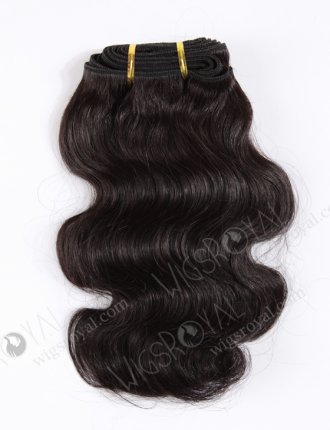 In Stock Chinese Virgin Hair 12" Body Wave 1B# Color Machine Weft SM-715