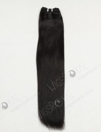 In Stock Chinese Virgin Hair 18" Light Yaki 1B# Color Machine Weft SM-733