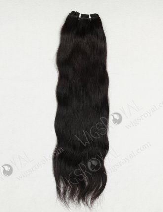 In Stock Chinese Virgin Hair 20" Natural Straight 1B# Color Machine Weft SM-714