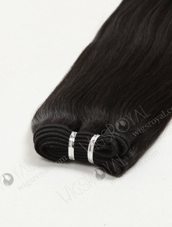 In Stock Chinese Virgin Hair 18" Light Yaki 1B# Color Machine Weft SM-733-12295